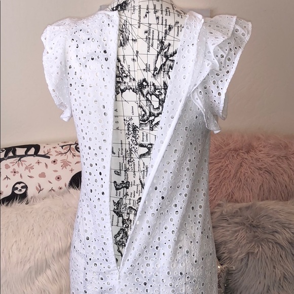 Club Monaco Nadeer Eyelet Dress •GoRGeOuS• - Picture 8 of 8